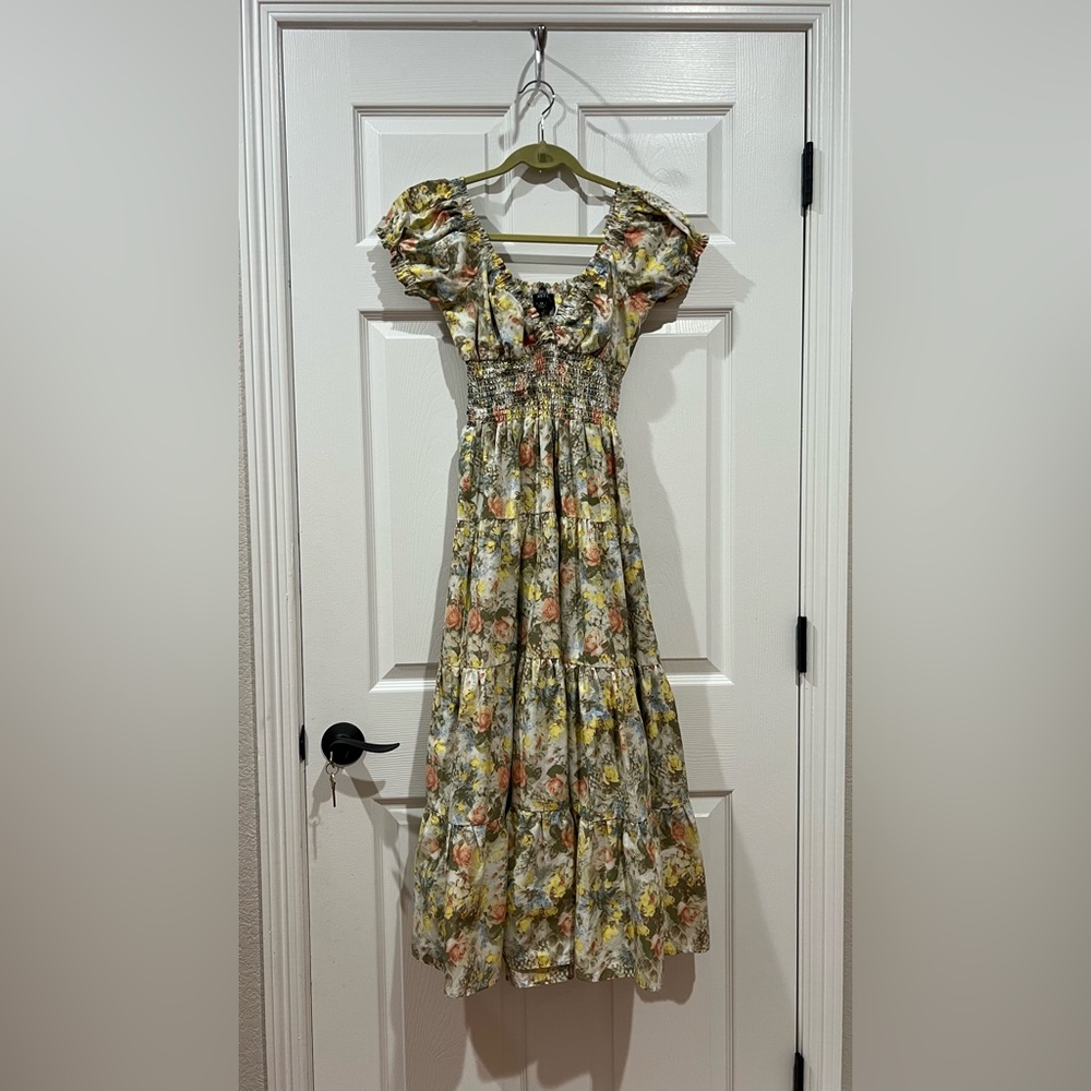 Danielle Bernstein Floral dress Size M